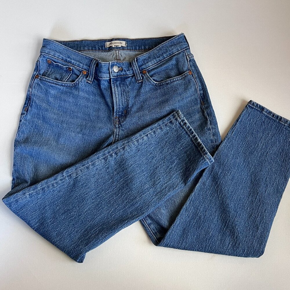 MADEWELL The Low-Rise Perfect Vintage Jean in Marylake Wash size 29